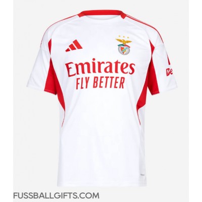 Benfica Dodi Lukebakio #11 Fußballbekleidung Auswärtstrikot 2025-26 Kurzarm Benfica Dodi Lukebakio #11 Fußballbekleidung Auswärtstrikot 2025-26 Kurzarm